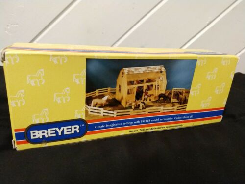 Breyer Wood Corral No. 7500. Foldout 100% Wood Corral. New In Box. Vintage 1994.