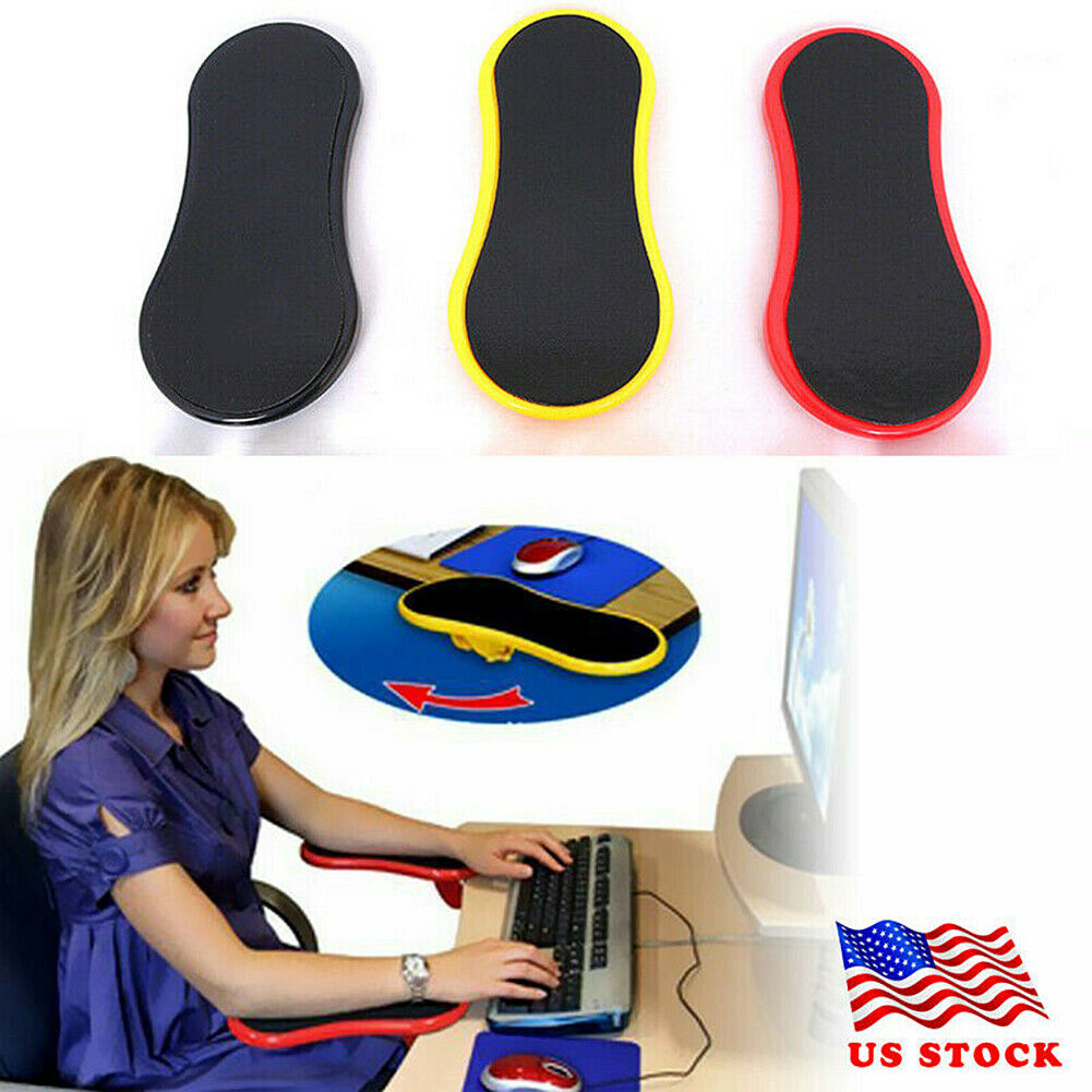 Us Attachable Armrest Pad Desk Computer Table Arm Support Mouse Pads Arm Wrist
