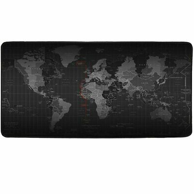 New Large Mouse Pad Extended Gaming Xxl 800x300mm Big Size Desk Mat Black