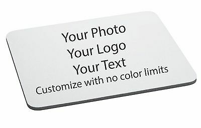 Custom Printed Mouse Pad Personalized Photo, Logo, Design Add Your Own Image