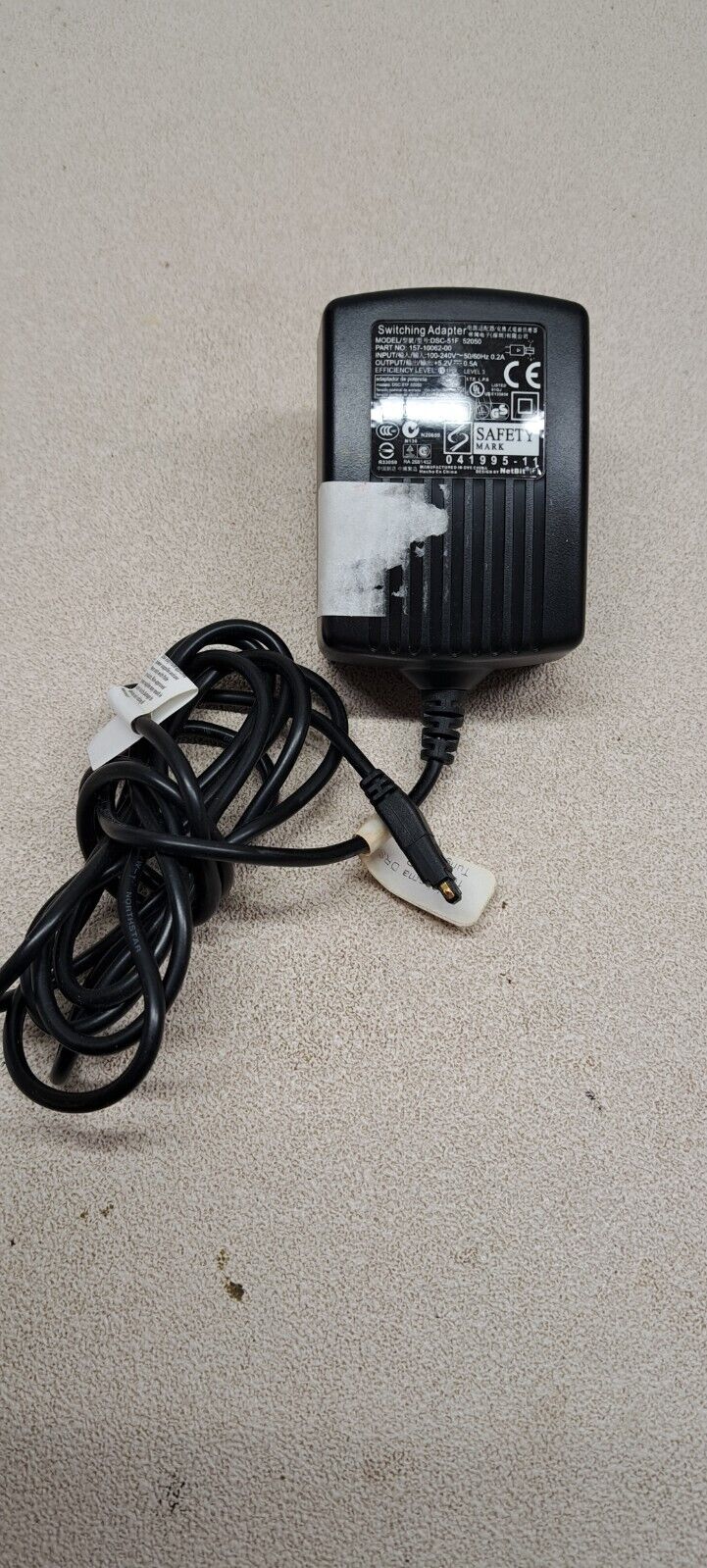 Genuine Palm Dsc-51f Switching Adapter - Output 5.2vdc 0.5a - P/n 157-10062-00