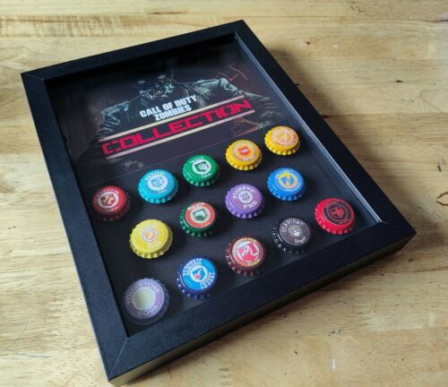 Call Of Duty Zombies Perks, Black Ops 1,2,3,4 Perk A Cola, In A Shadowbox