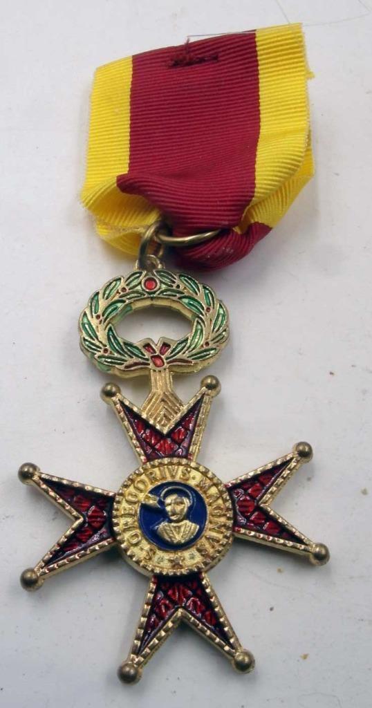 Vintage  Vatican Order Of St. Gregory The Great Replica