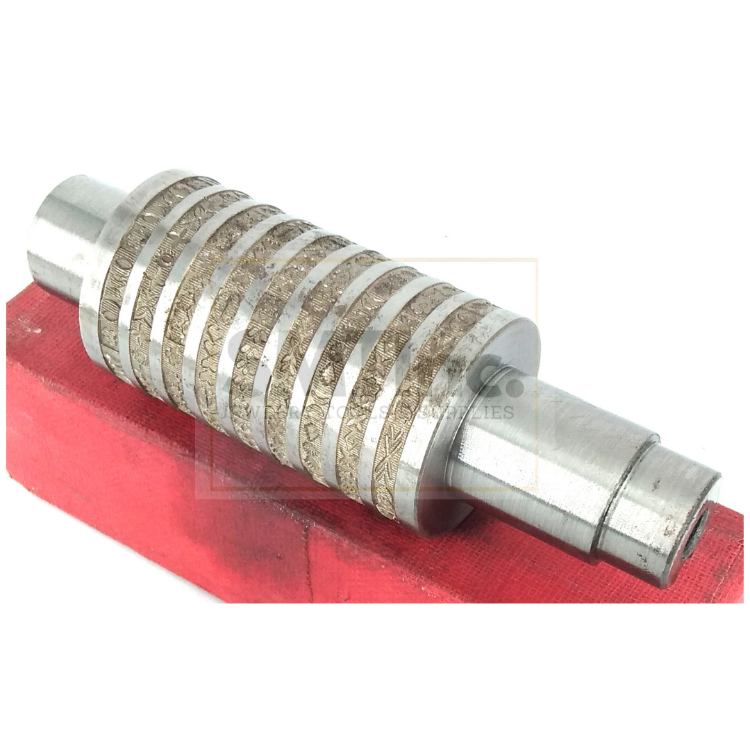 76mm Economy Rolling Mill Texture Pattern Roll Bracelet Bangle Ring - 5mm - Dk21