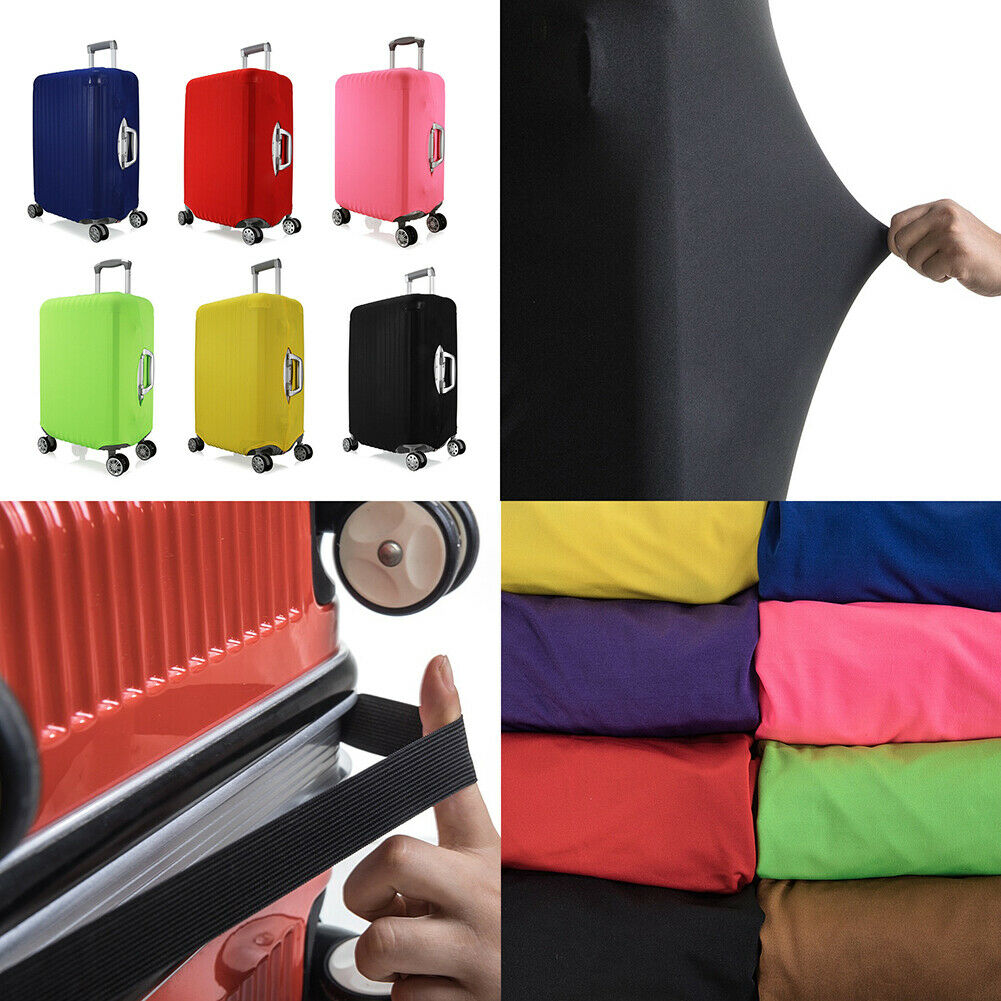 Us Elastic Luggage Suitcase Protector Cover Suitcase Anti- Dust Scratch 18"-28”