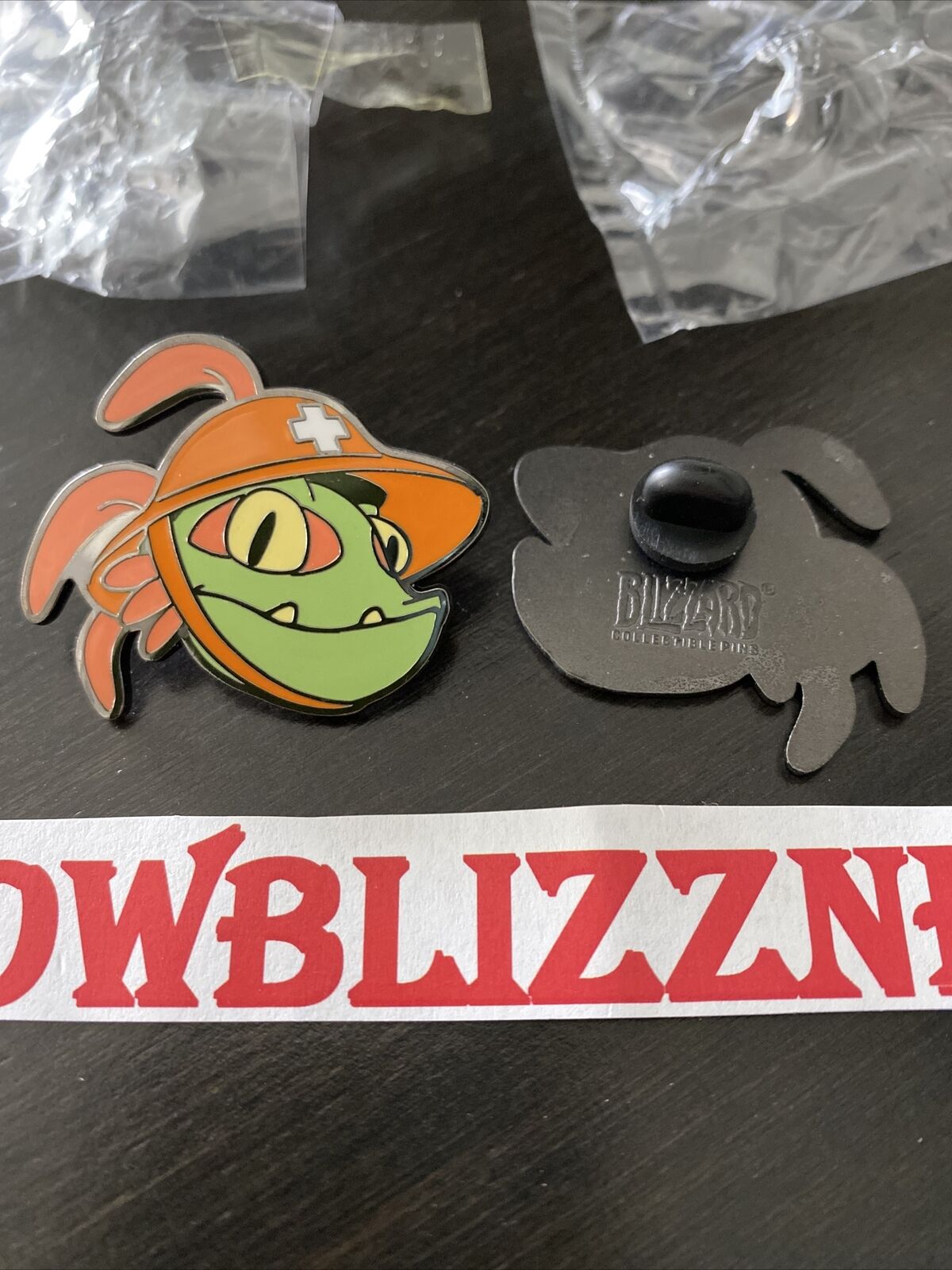 🔥 Blizzard 2019 Employee Medimurk Medical Murloc Pin  -non Blizzcon Collectible