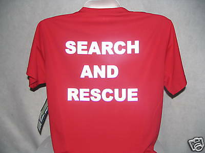 Search And Rescue Wicking T-shirt, Reflective Sar,  Xxl