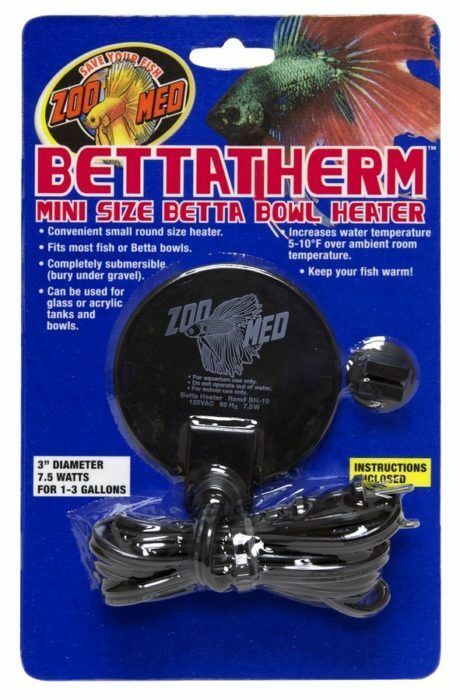 Zoo Med Betta Therm Mini Size Betta Bowl Heater