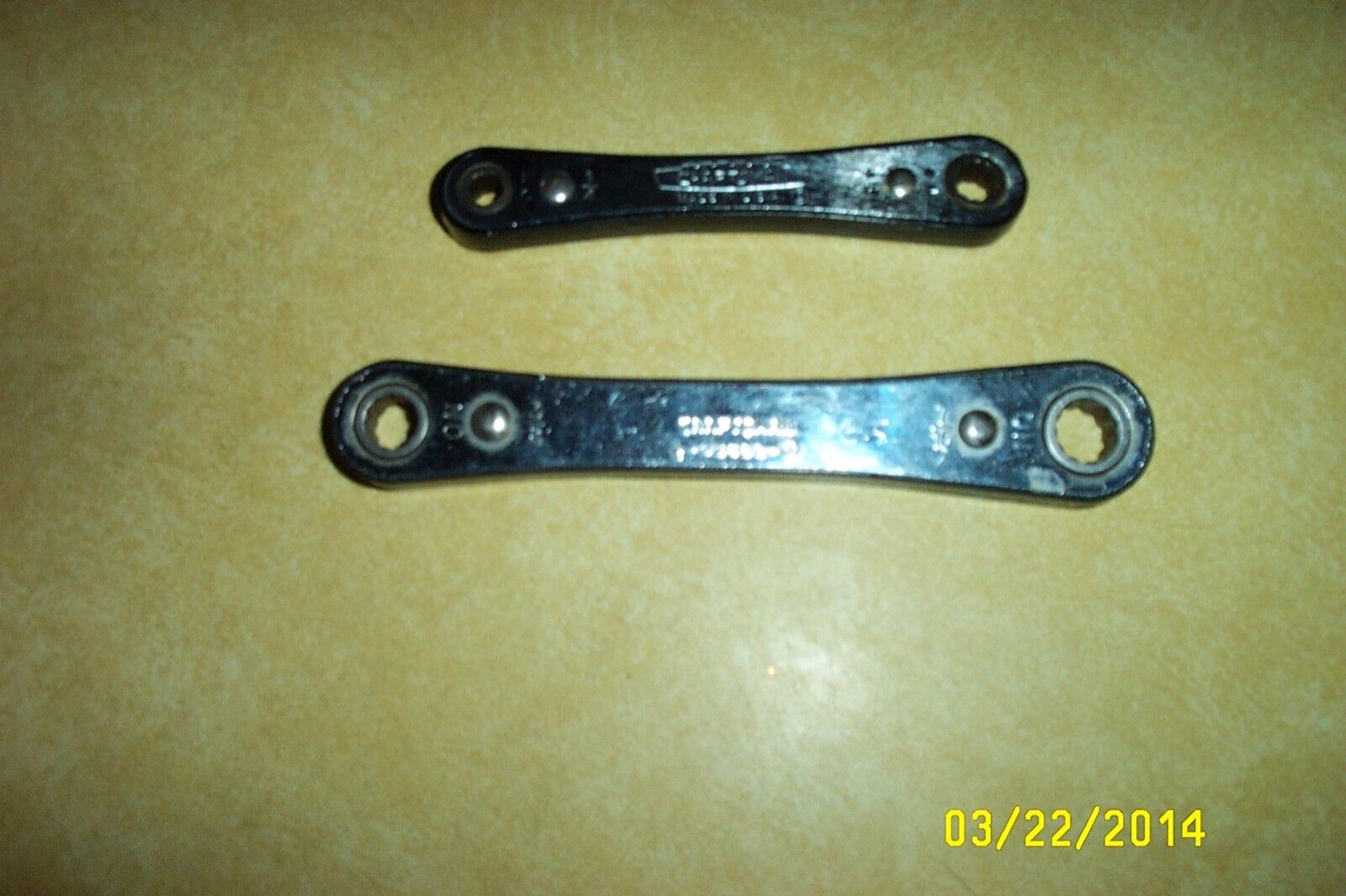 Craftsman Box End Rachet Wrenches (pair) 12 Point Made In Usa