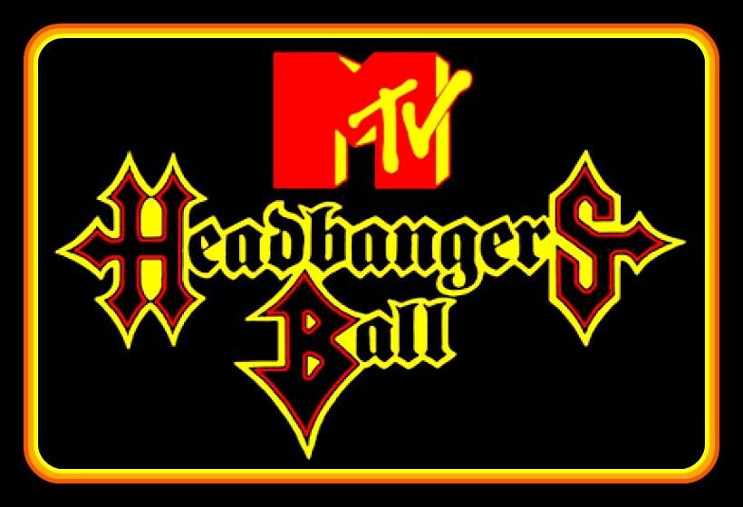 5" Classic Mtv Headbangers Ball Vinyl Sticker. Heavy Metal Decal For Car, Laptop