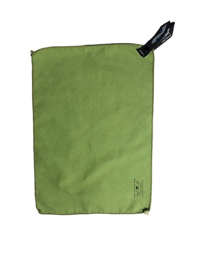 Packtowl Personal Small Scuba Camping  Face Towel In Green Clover