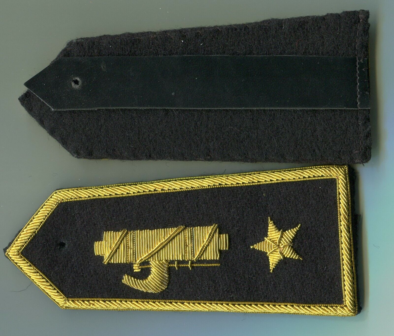 Italian Officers Major Rank Boards Of The Black Shirts  1920's - Ww2