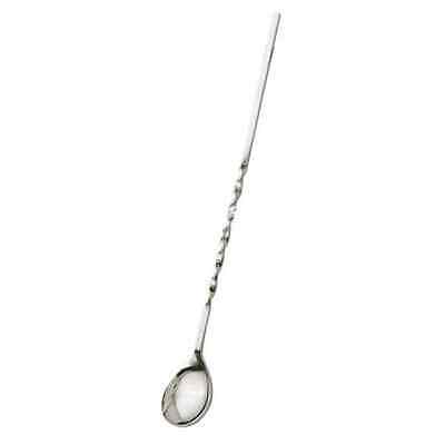 American Metalcraft 510p 10" Bar Spoon W/ Twisted Shank & No Knob, Stainless